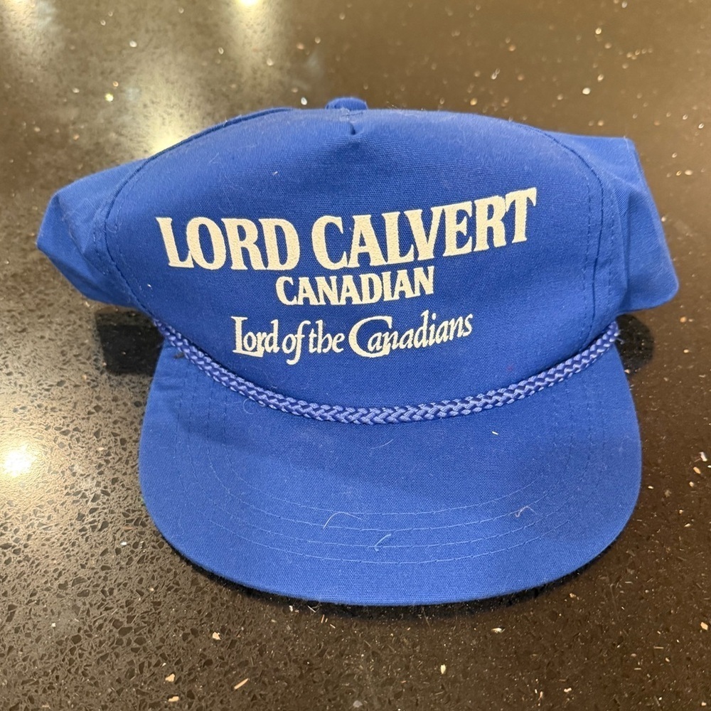 Blue Lord Calvert Canadian Cap